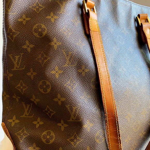 Louis Vuitton Monogram Coated Canvas Cabas Mezzo Bag - Picture 4 of 16